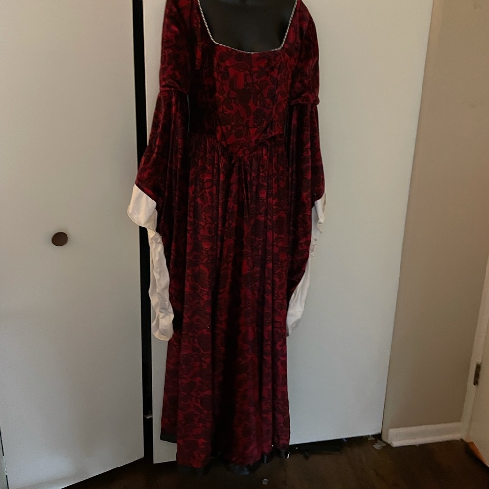 Velvet Midieval Costume size 10